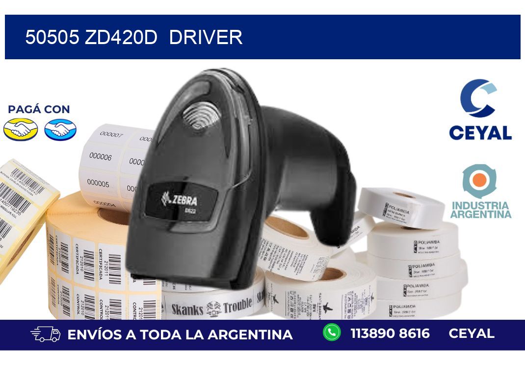 50505 ZD420d  driver
