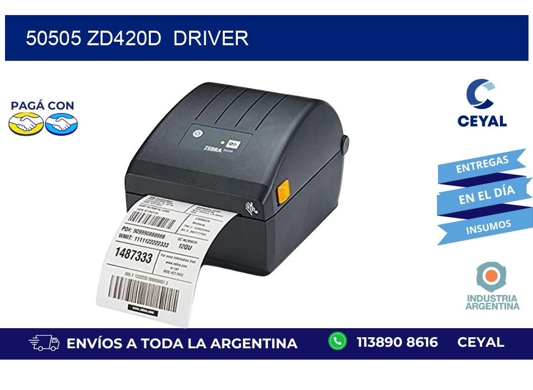 50505 ZD420d  driver