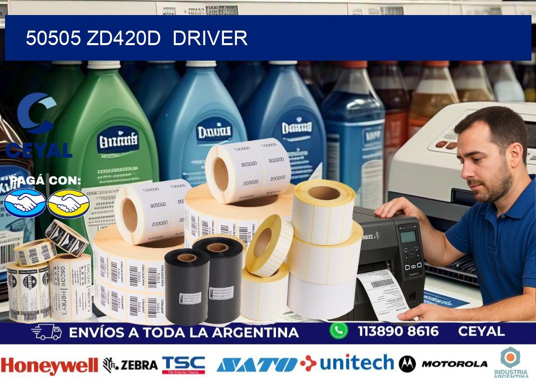 50505 ZD420d  driver