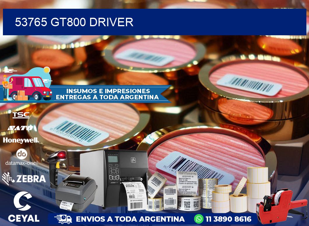 53765 GT800 driver