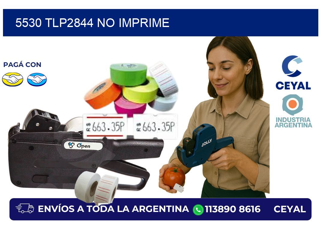 5530 TLP2844 no imprime