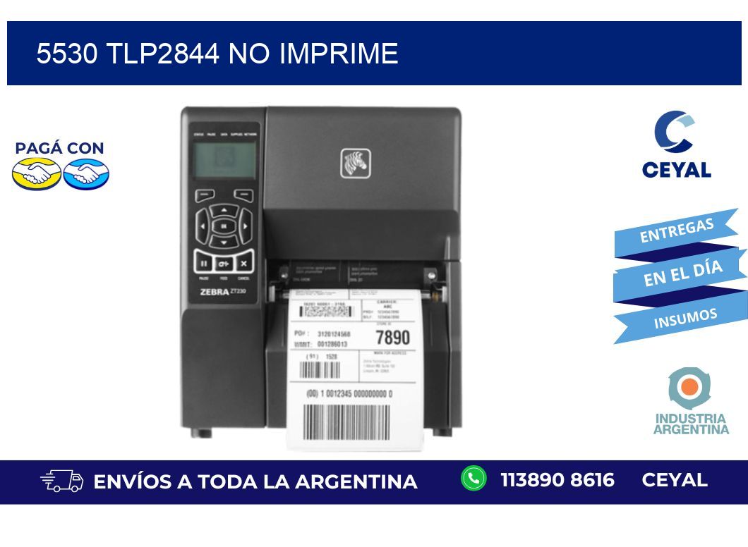 5530 TLP2844 no imprime