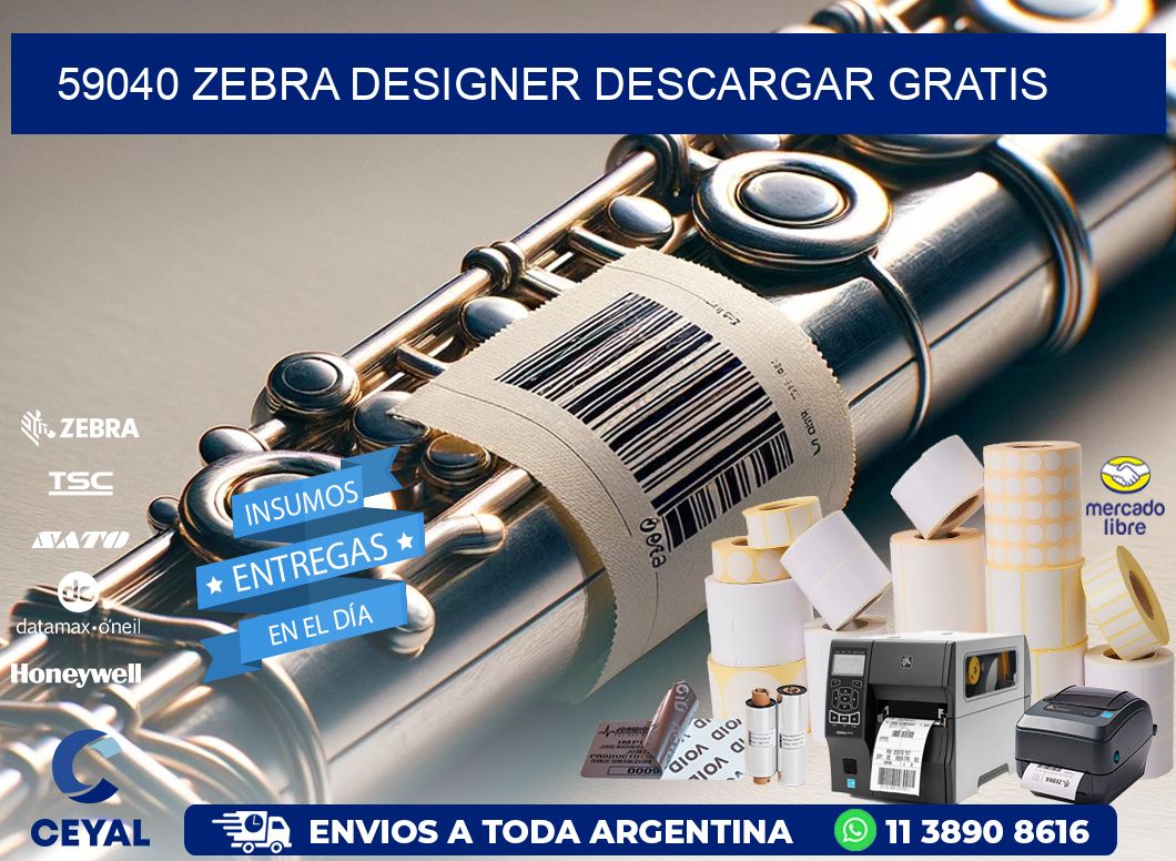 59040 Zebra Designer Descargar gratis