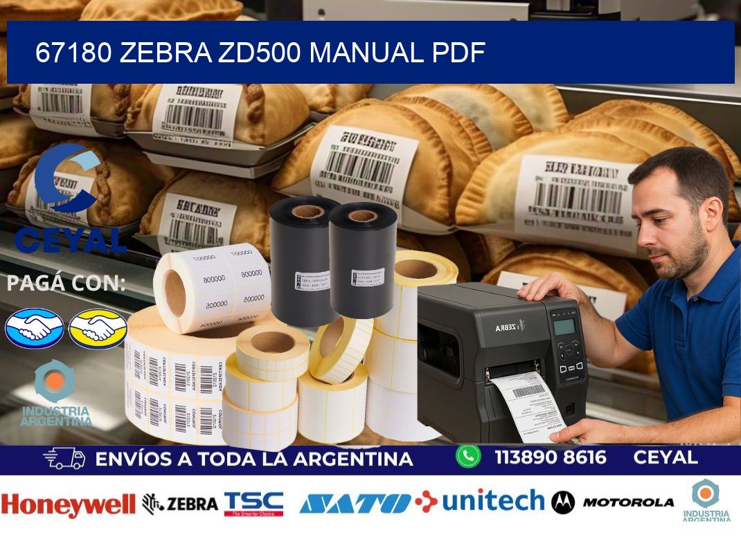 67180 Zebra ZD500 manual PDF