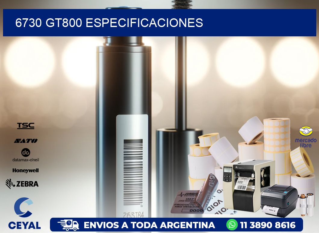 6730 GT800 especificaciones