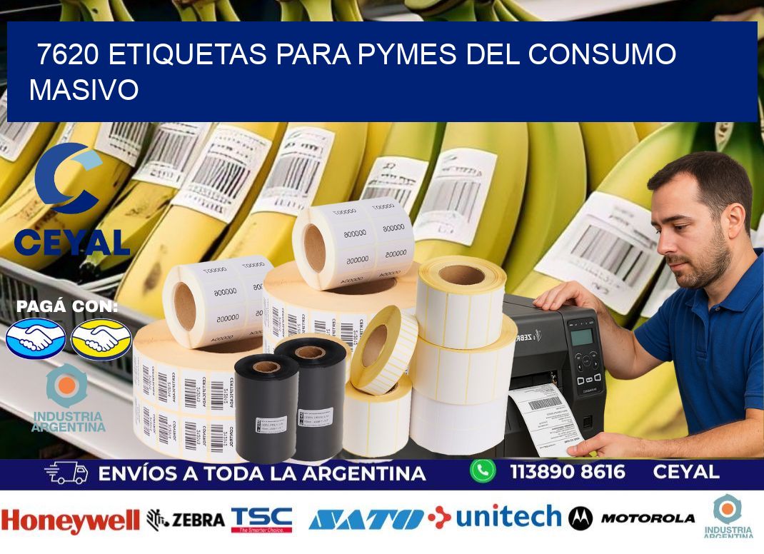 7620 Etiquetas para pymes del consumo masivo