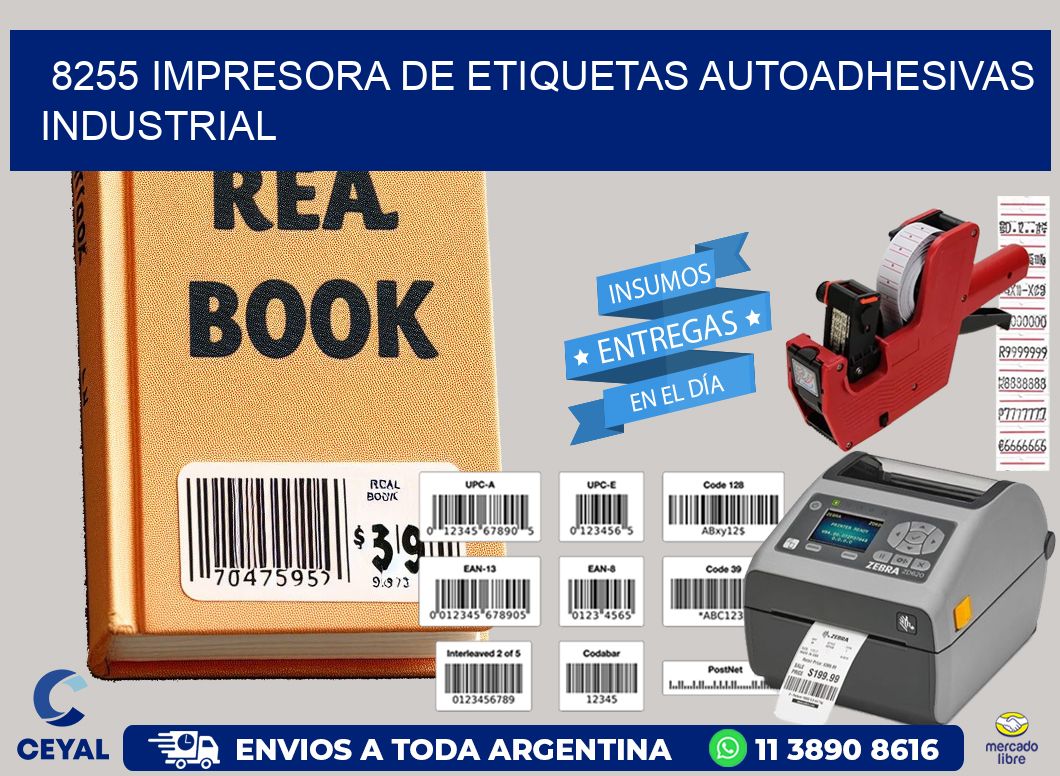 8255 Impresora de etiquetas autoadhesivas industrial