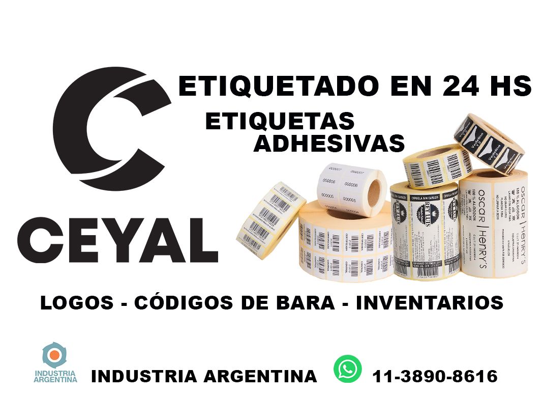 87790 etiquetas con ribbon de resina