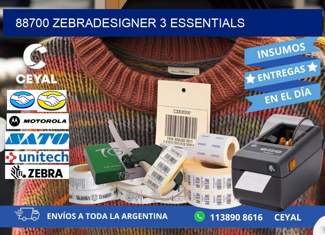 88700 ZebraDesigner 3 Essentials