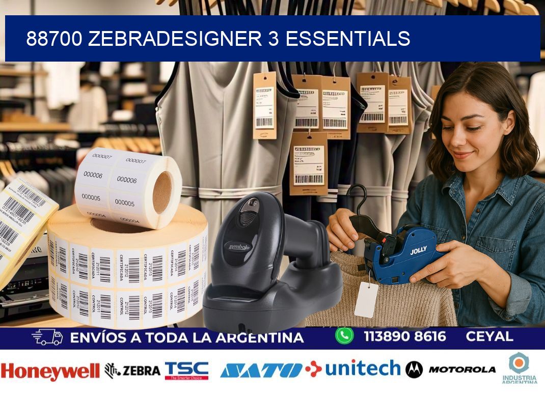 88700 ZebraDesigner 3 Essentials