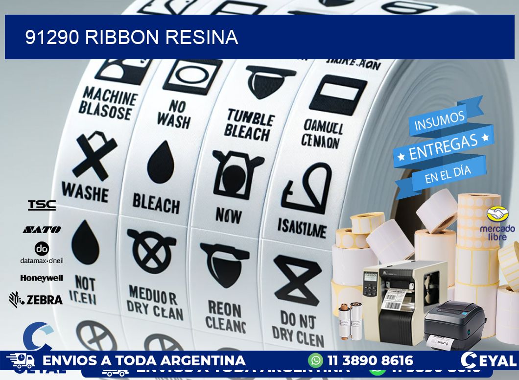 91290 Ribbon resina