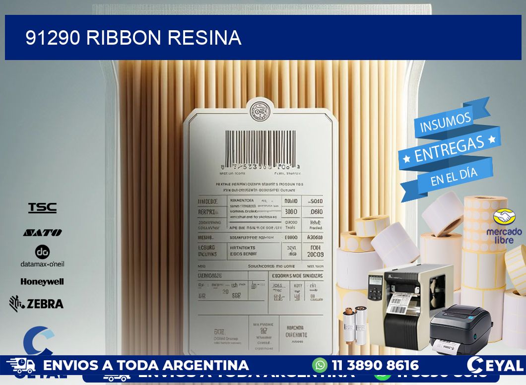 91290 Ribbon resina