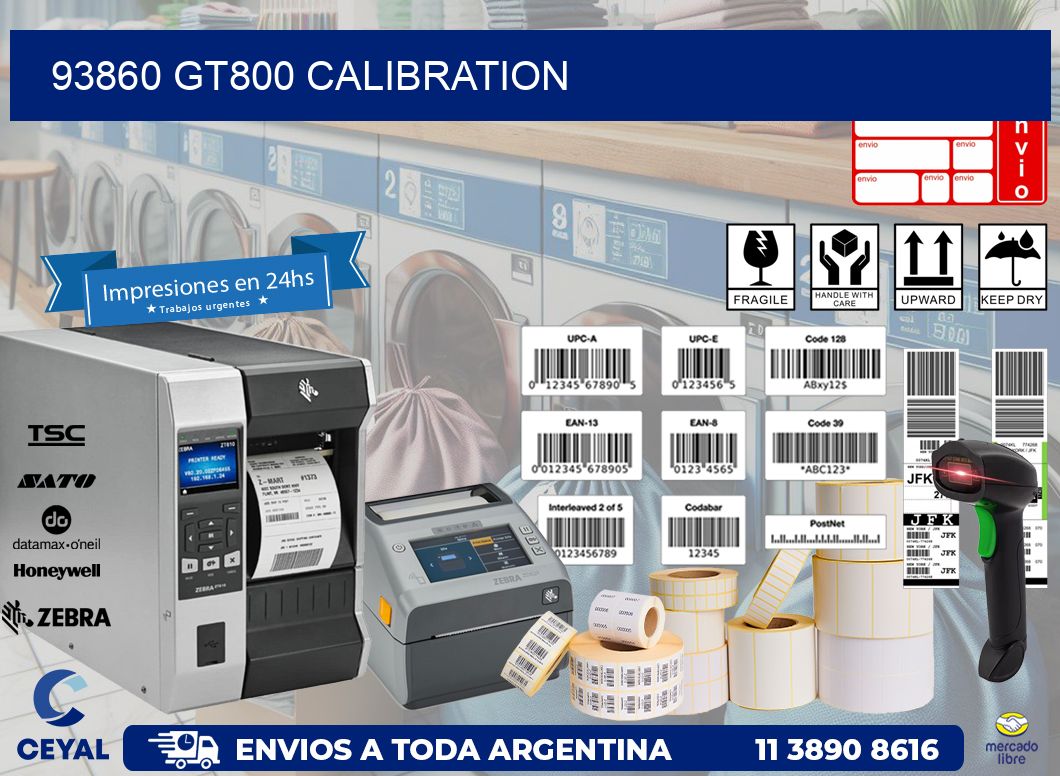 93860 GT800 Calibration