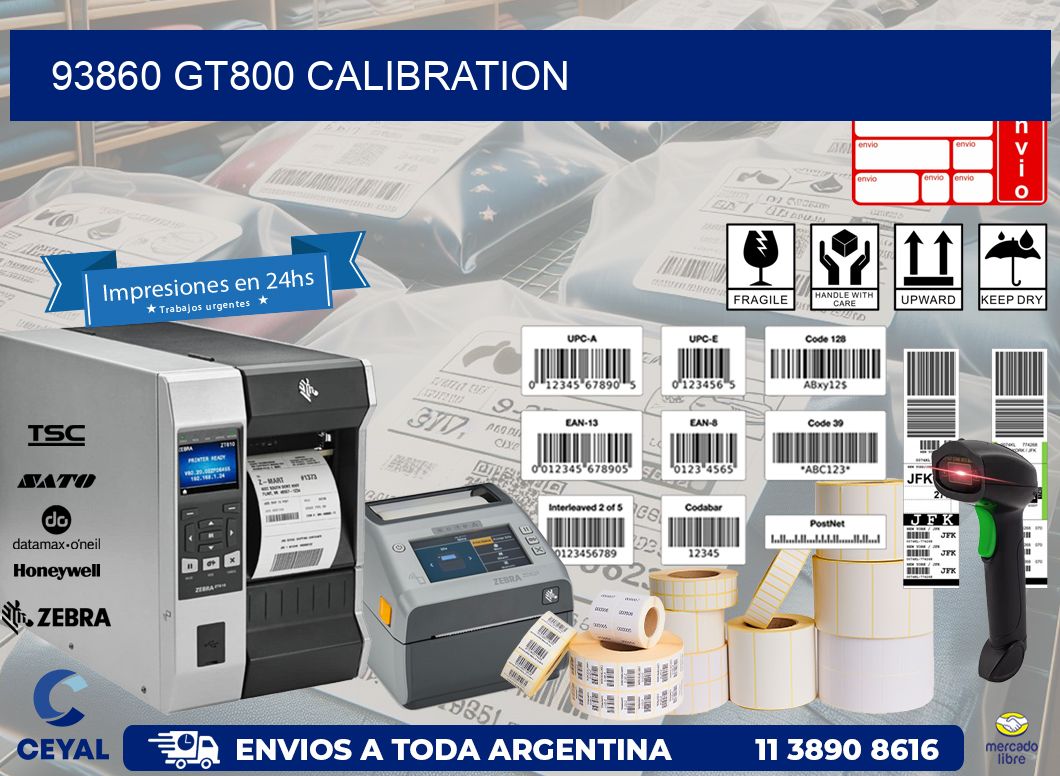 93860 GT800 Calibration