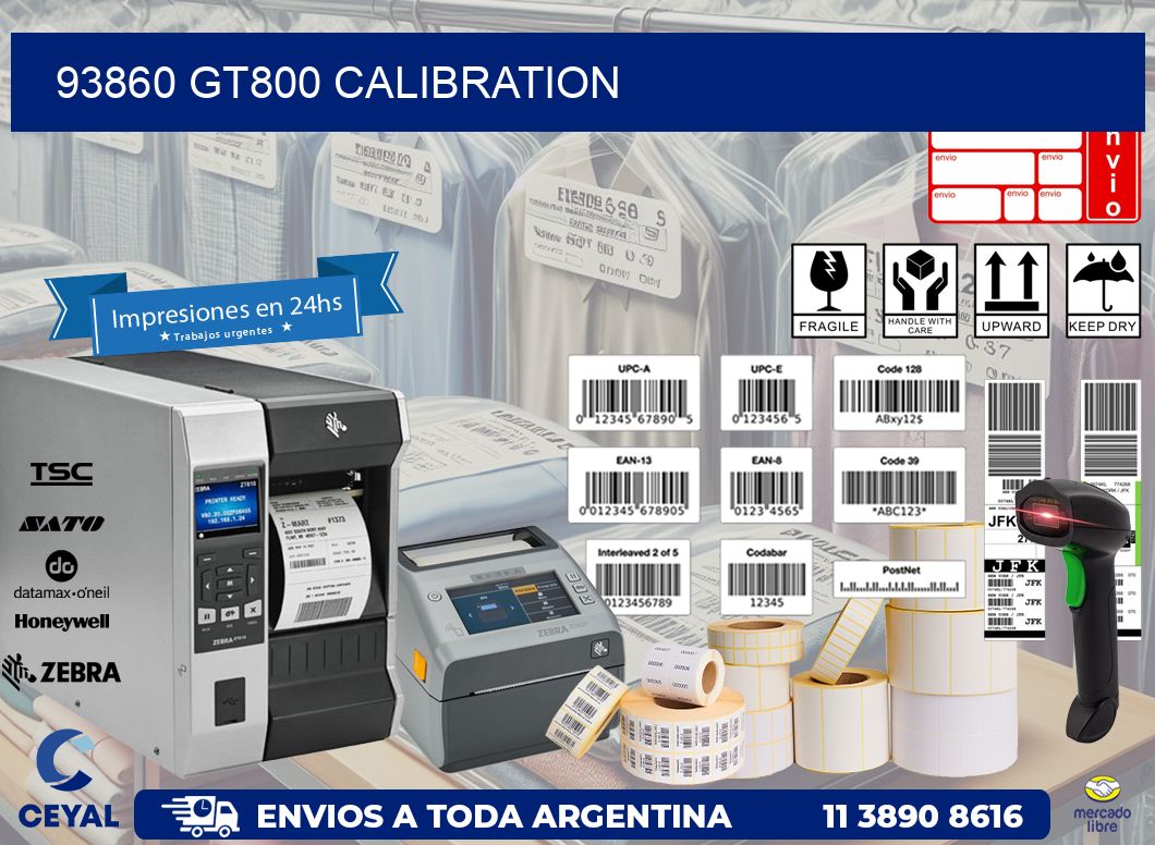 93860 GT800 Calibration