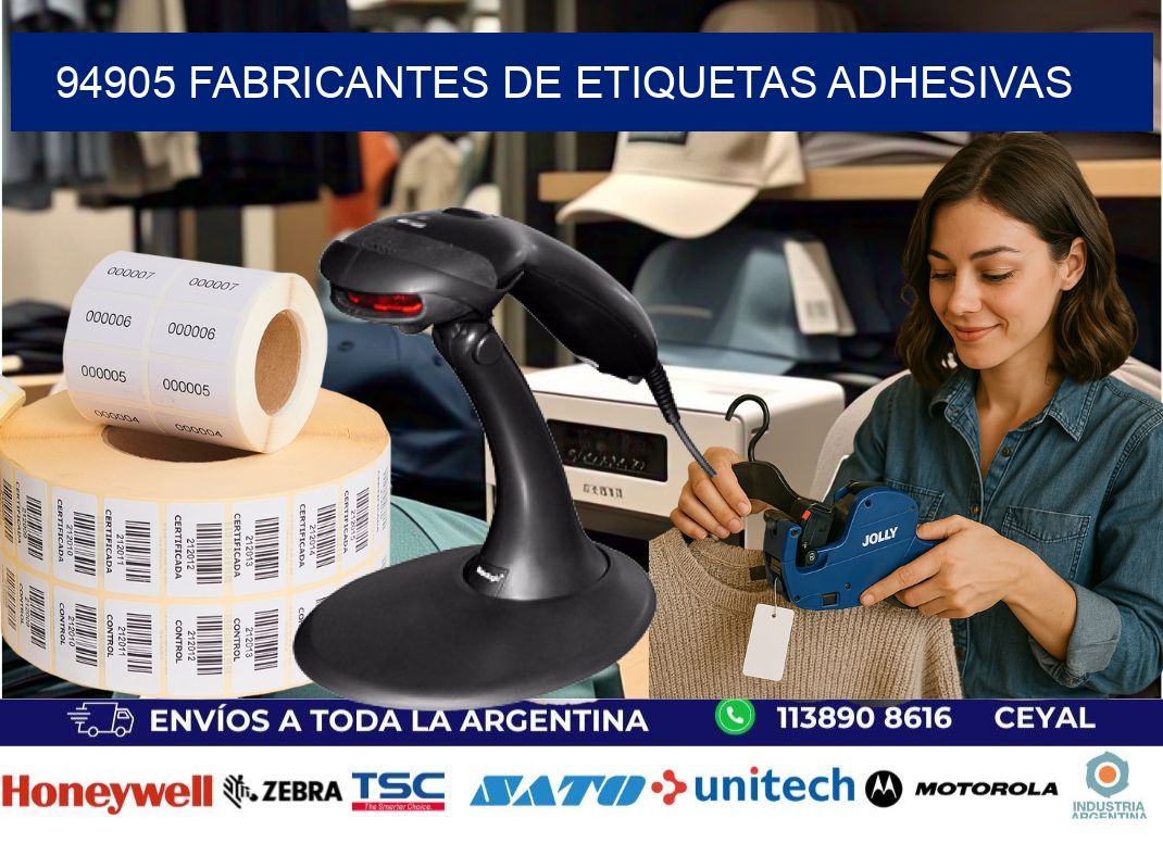 94905 Fabricantes de etiquetas adhesivas