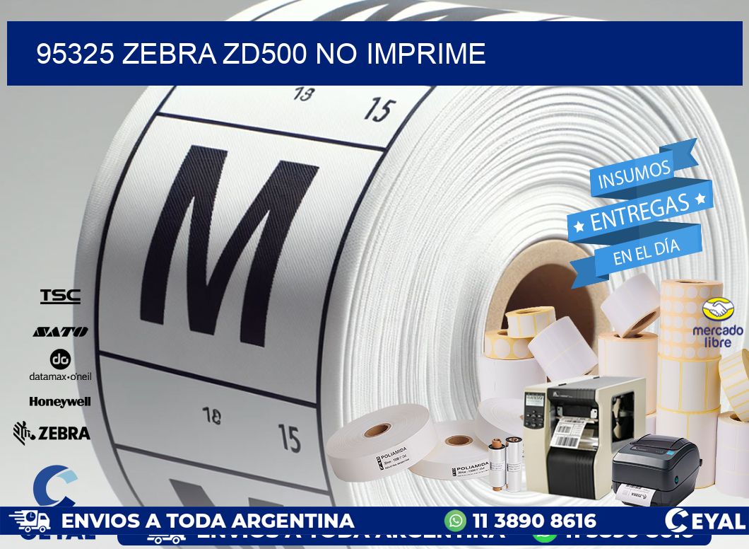 95325 Zebra ZD500 no imprime
