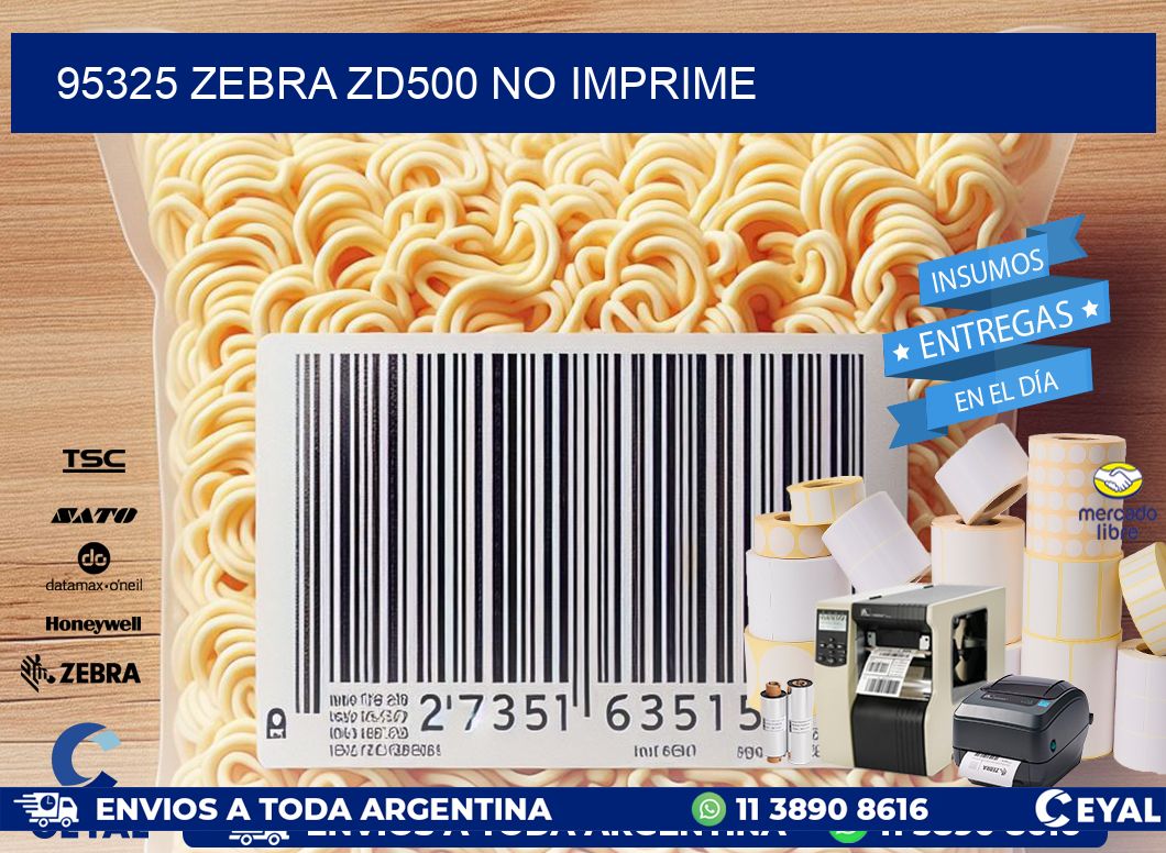 95325 Zebra ZD500 no imprime