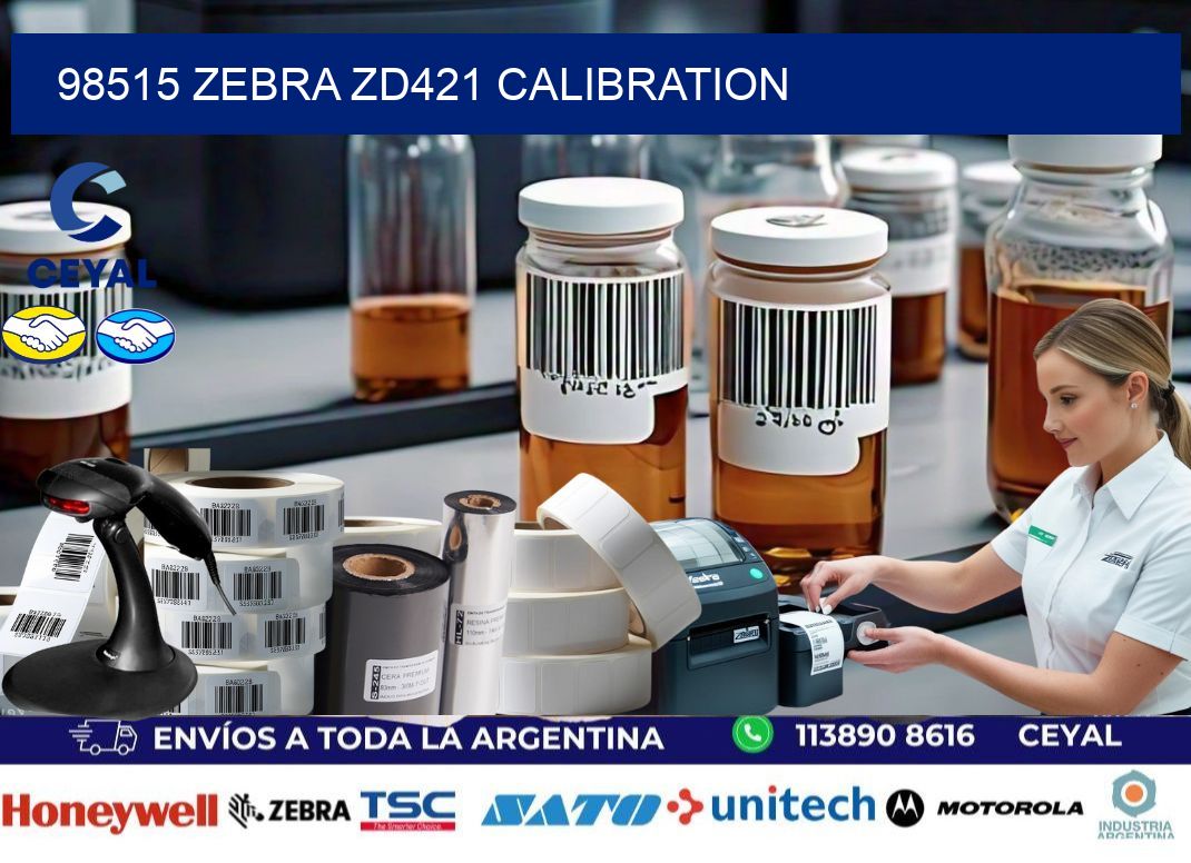 98515 Zebra ZD421 Calibration