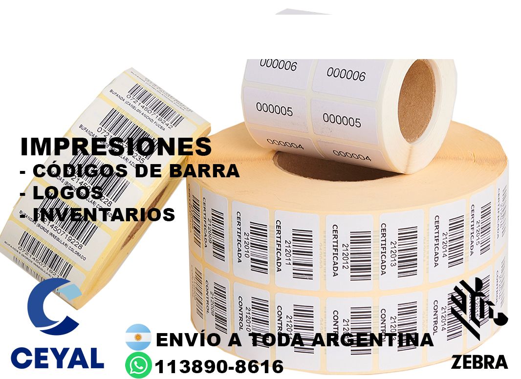 9855 Etiquetas de alta producción
