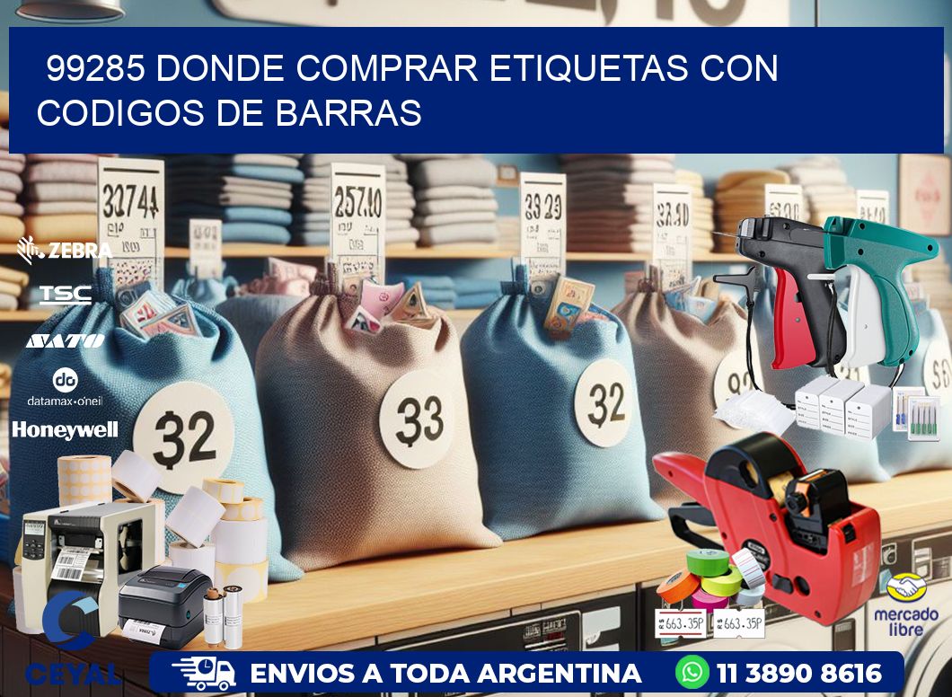 99285 Donde comprar etiquetas con codigos de barras