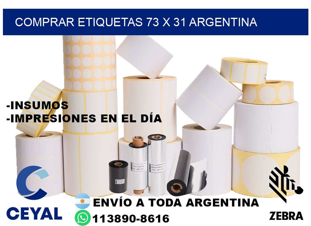 Comprar etiquetas 73 x 31 argentina