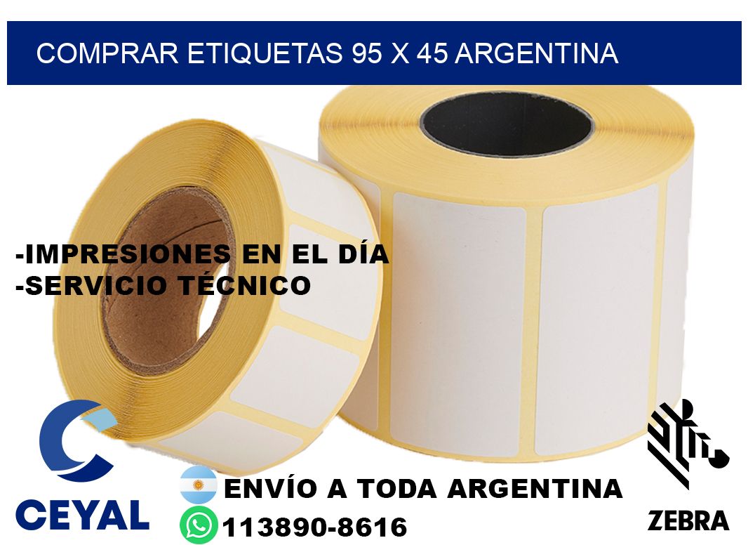 Comprar etiquetas 95 x 45 argentina