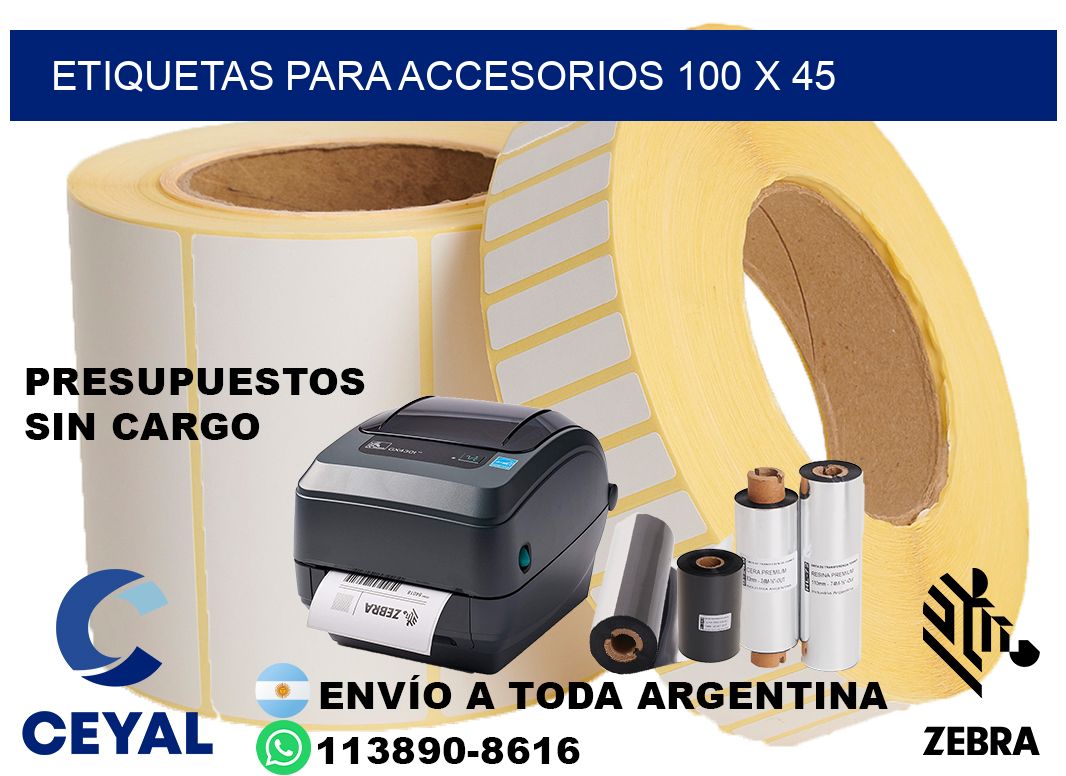 ETIQUETAS PARA ACCESORIOS 100 x 45
