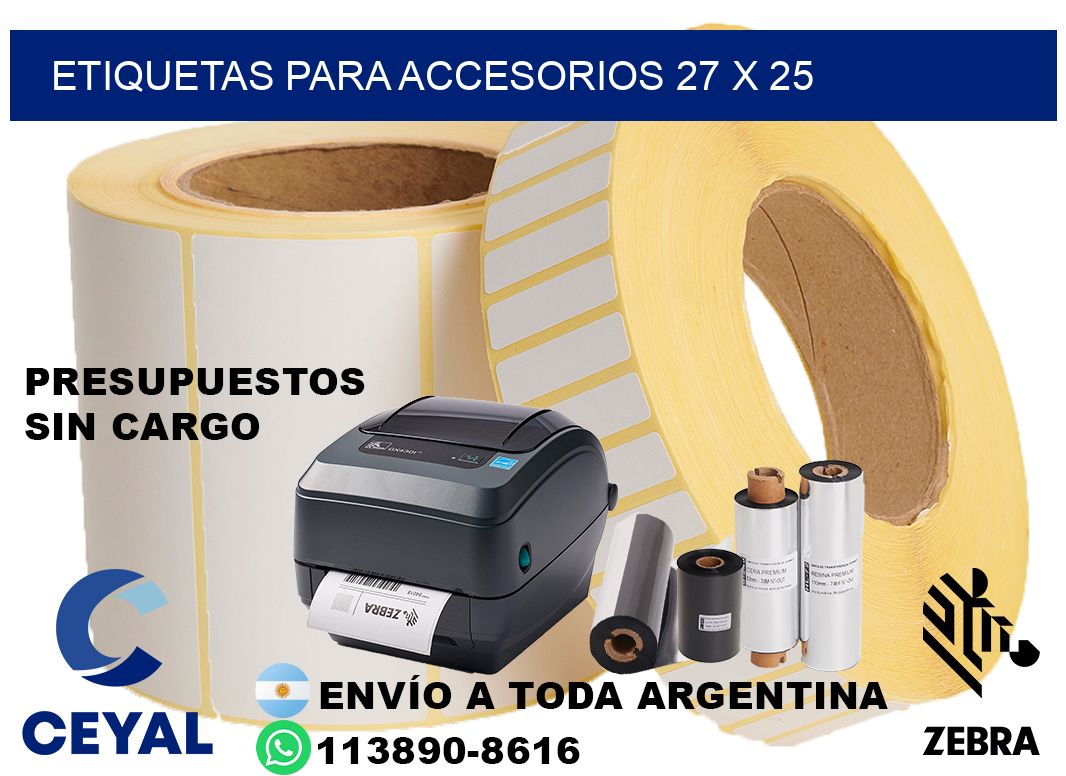ETIQUETAS PARA ACCESORIOS 27 x 25