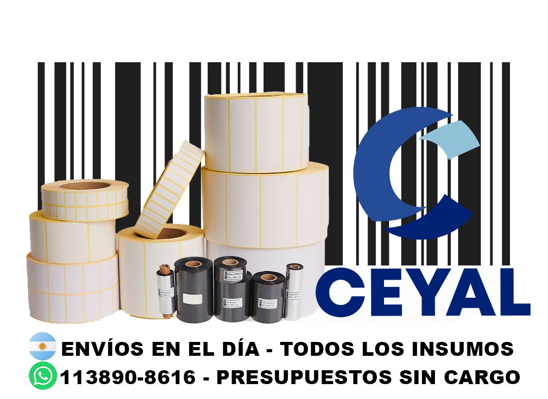 Necesito etiquetas 33 x 24 argentina