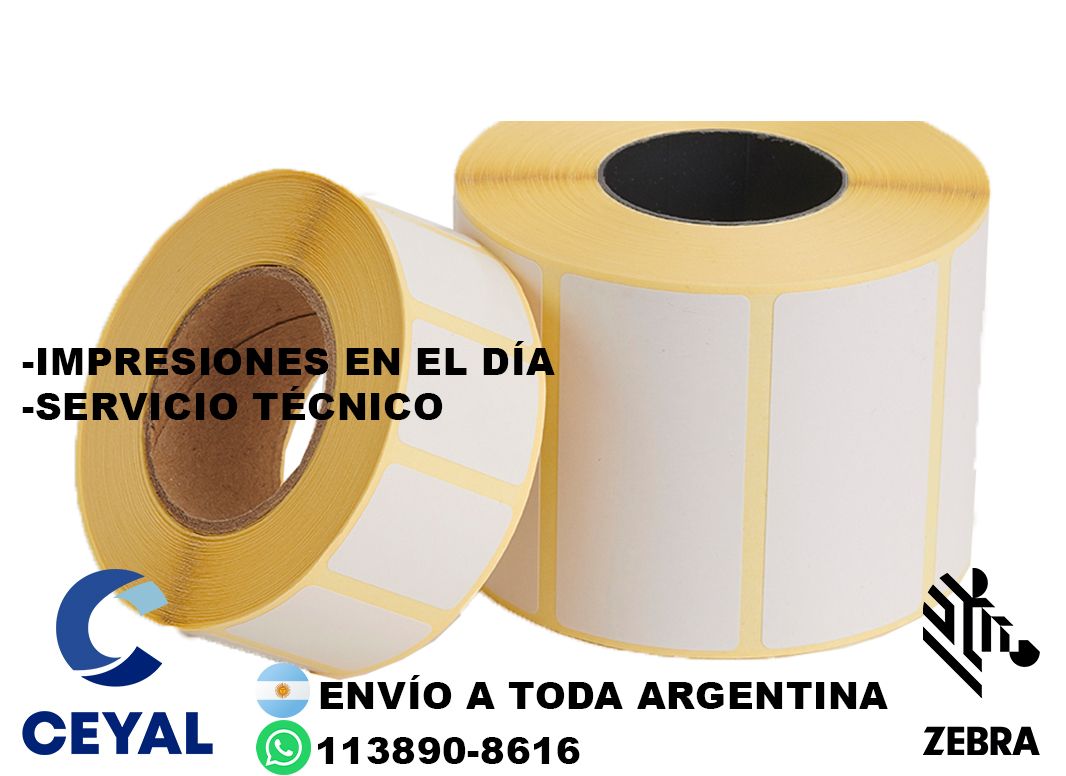 Necesito etiquetas 58 x 40 argentina