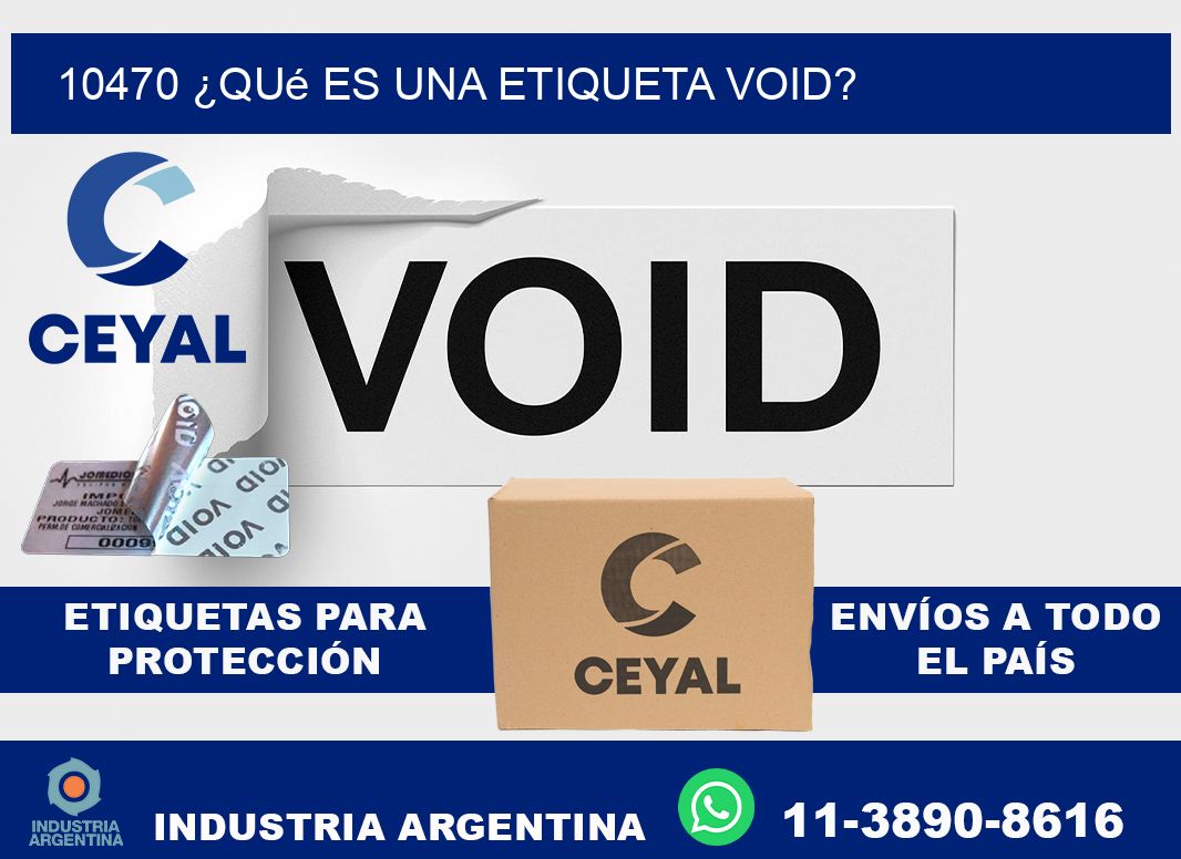 10470 ¿Qué es una etiqueta void?