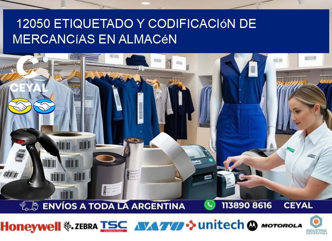 12050 Etiquetado y codificación de mercancías en almacén