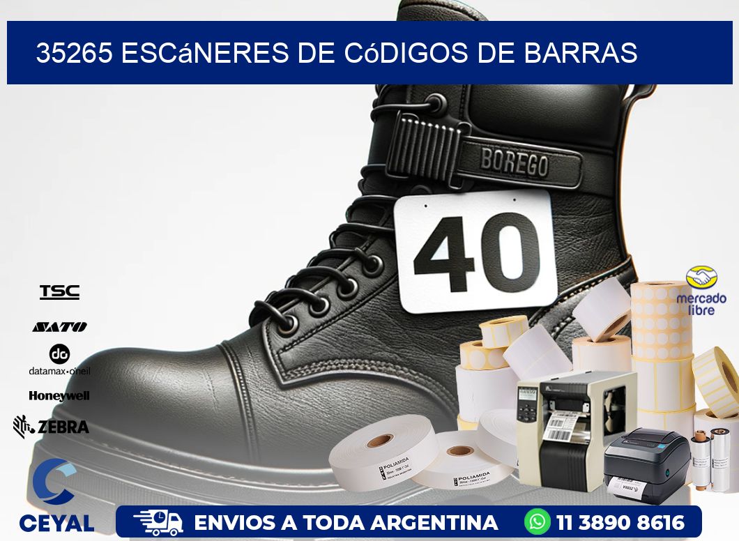 35265 Escáneres de códigos de barras