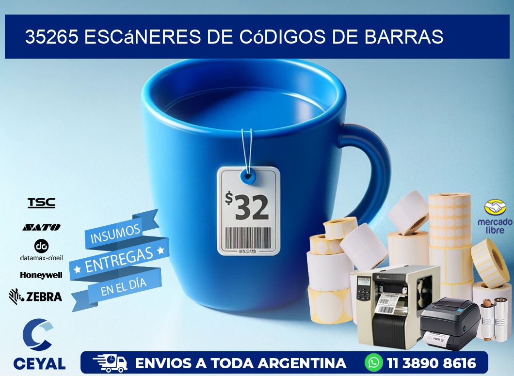 35265 Escáneres de códigos de barras