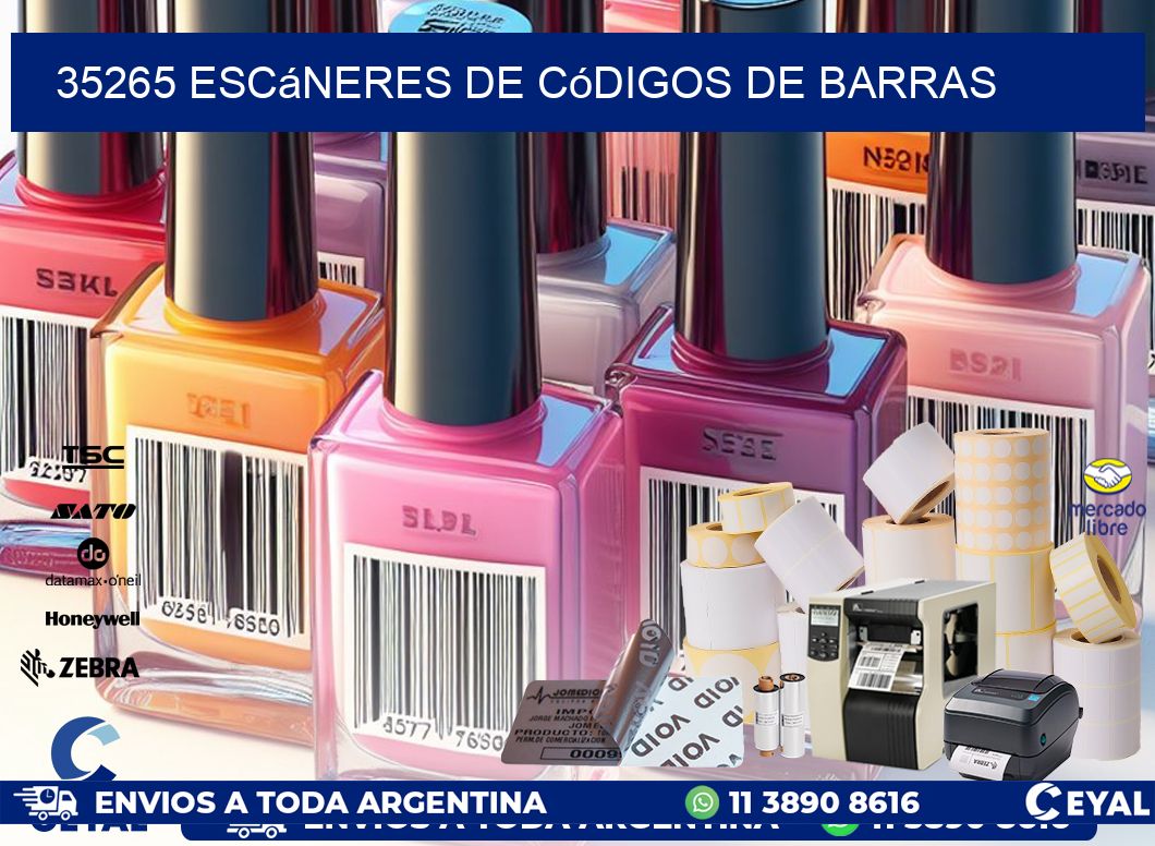 35265 Escáneres de códigos de barras