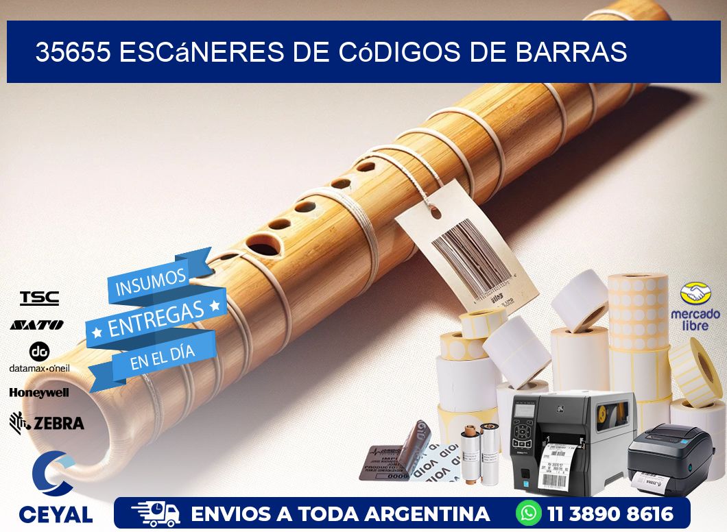 35655 Escáneres de códigos de barras