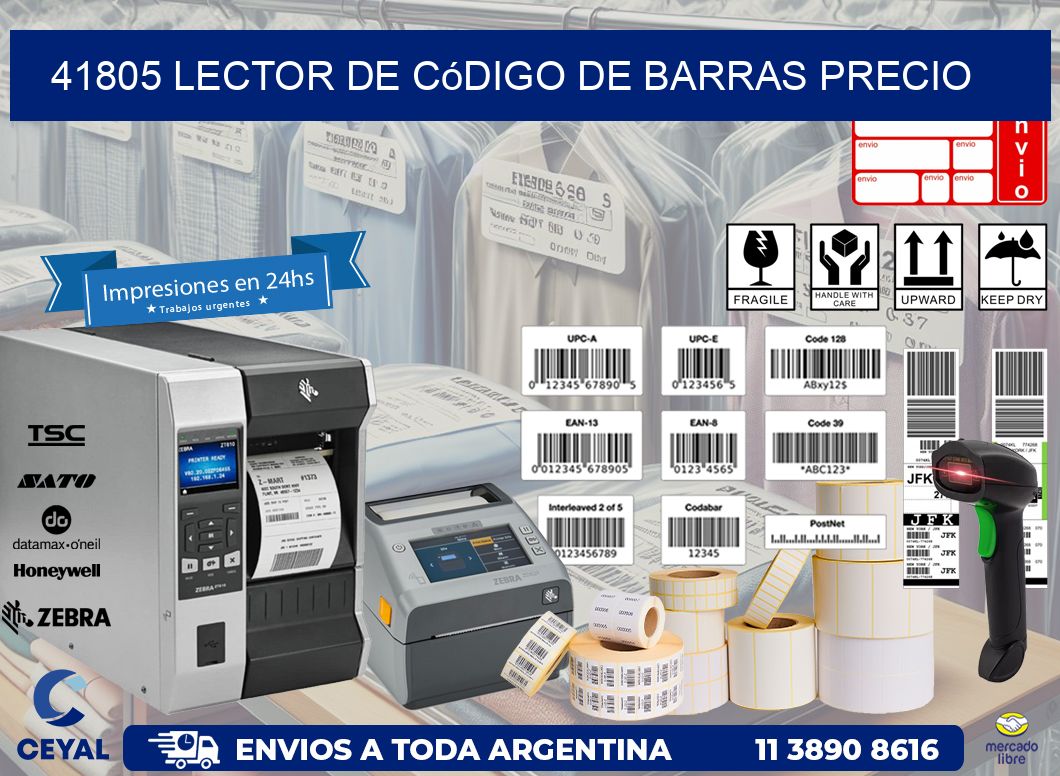 41805 Lector de código de barras precio