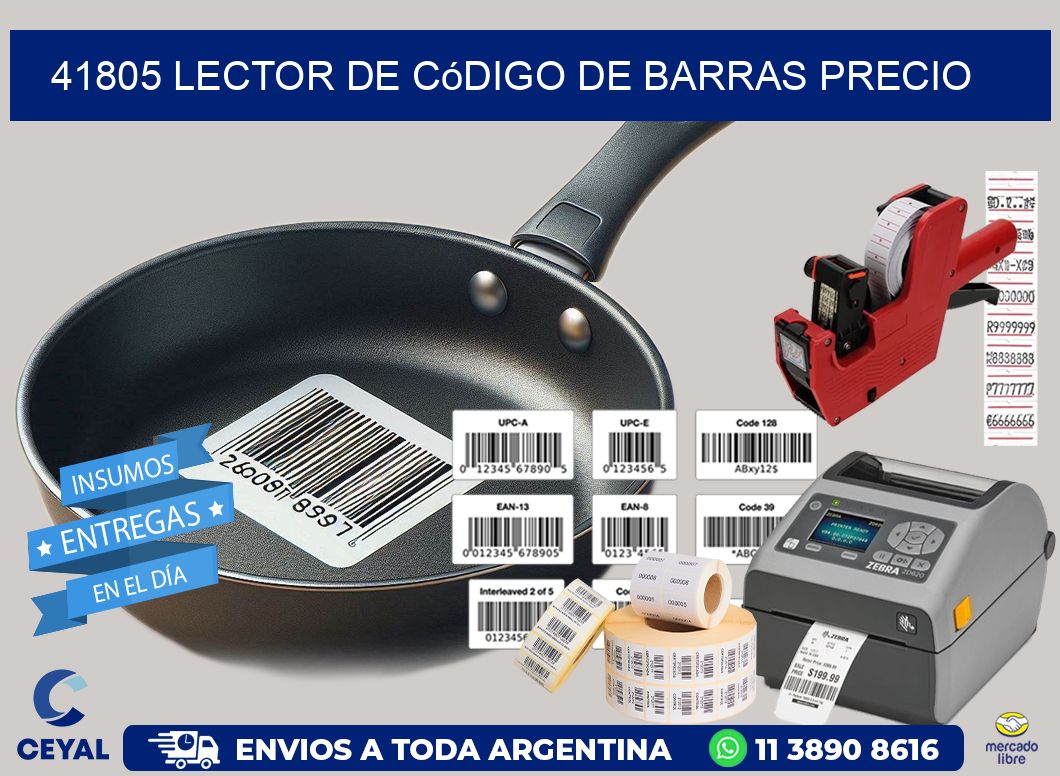 41805 Lector de código de barras precio