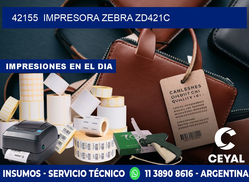 42155  Impresora Zebra zd421c