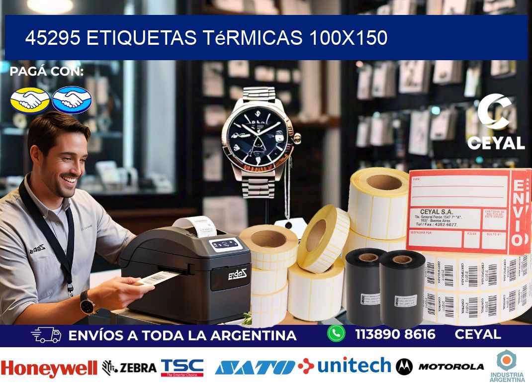 45295 etiquetas térmicas 100x150
