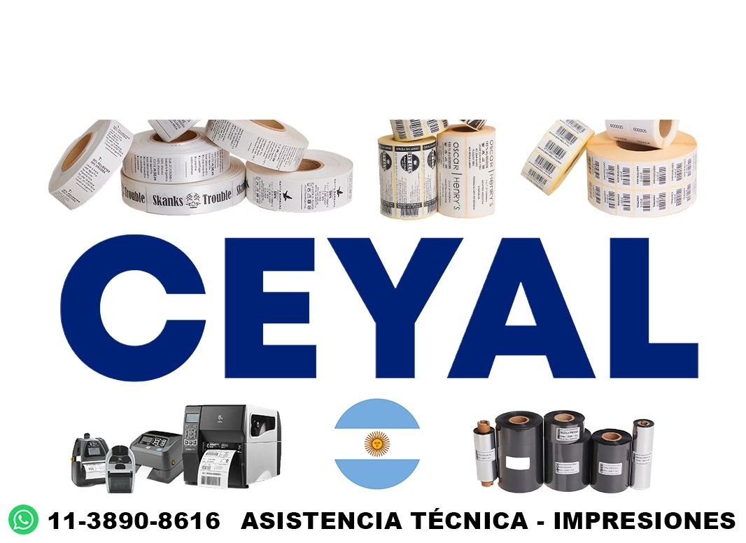 4840 impresora de etiquetas térmicas para ropa