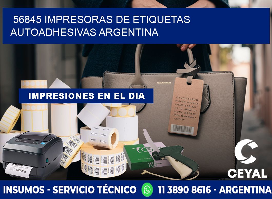56845 Impresoras de etiquetas autoadhesivas argentina
