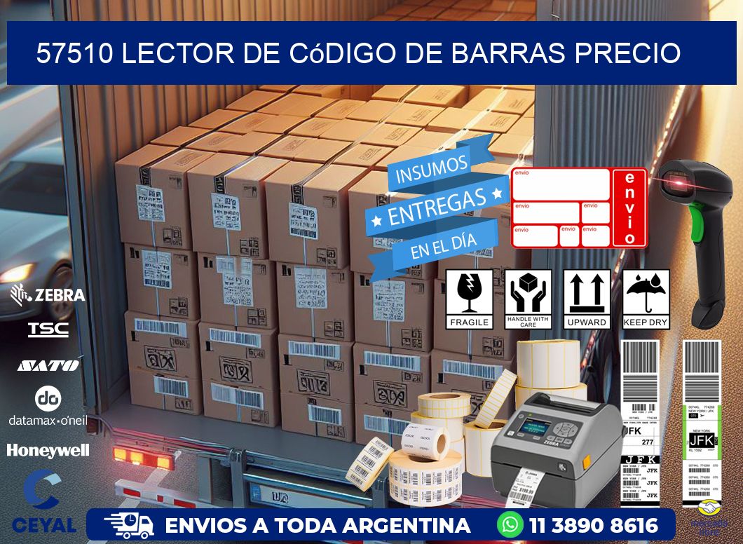57510 Lector de código de barras precio