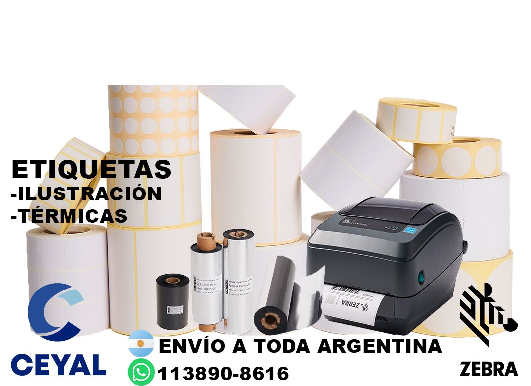 6485 impresora de etiquetas térmicas para ropa