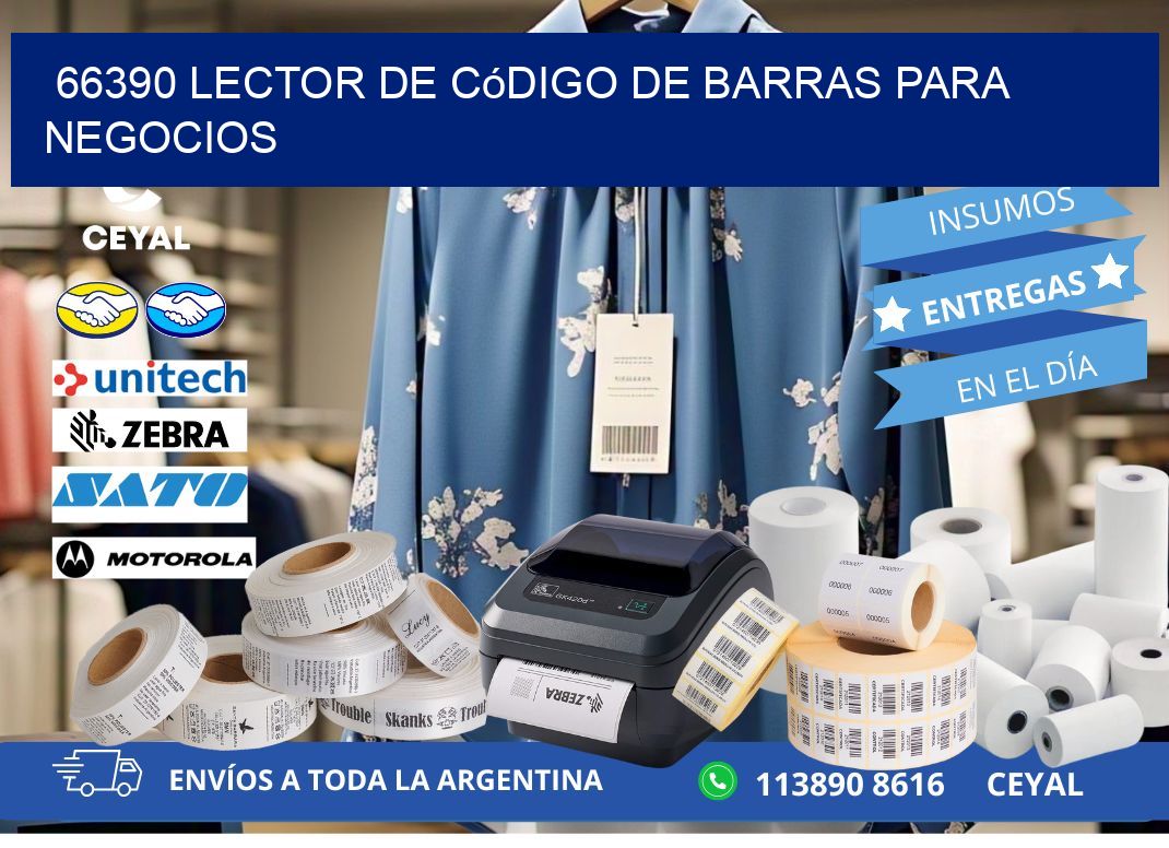 66390 Lector de código de barras para negocios