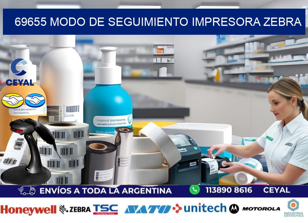 69655 Modo de seguimiento impresora Zebra