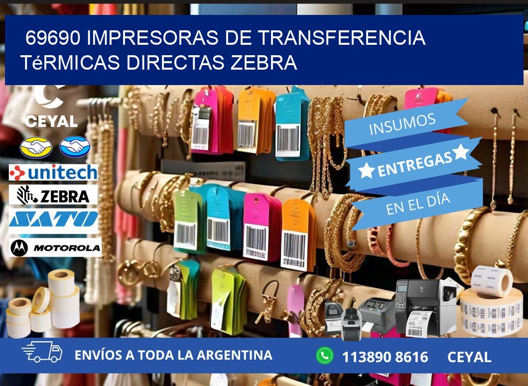 69690 impresoras de Transferencia  térmicas directas zebra