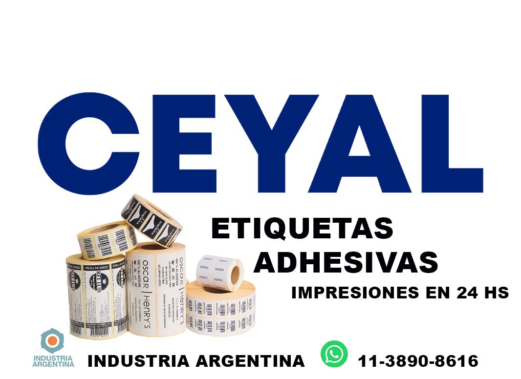 72790 Etiquetas autoadhesivas en rollo impresas