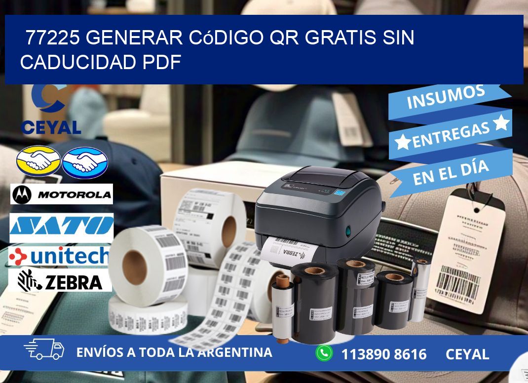 77225 Generar código QR gratis sin caducidad PDF